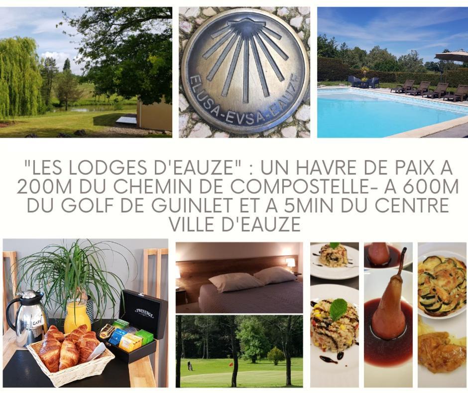 Hotel Les Lodges D'Eauze Bagian luar foto