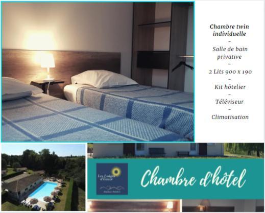 Hotel Les Lodges D'Eauze Bagian luar foto